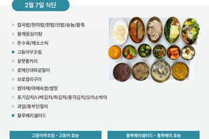 2025년 2월 7일 식단