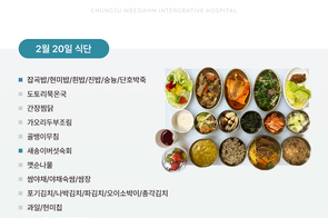 2025년 2월 20일 식단